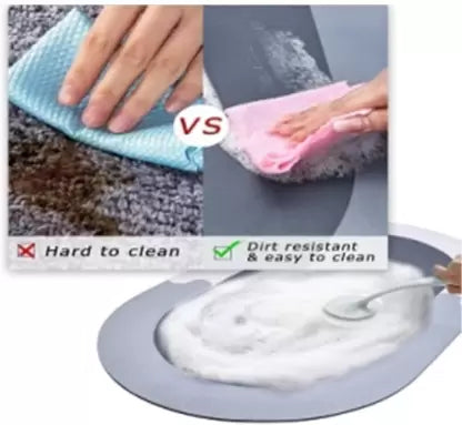 Super Magic Water Absorbent Floor Mat Blue Bathroom ( Rs 899 )