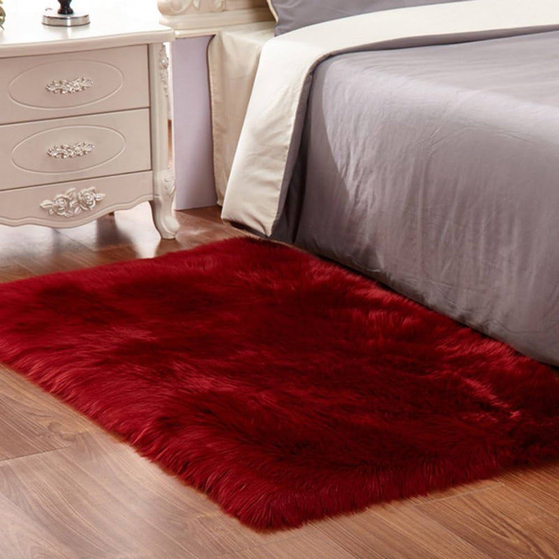 Faux Sheepskin Super Soft, Center Piece ( Rectangle ) FREE SHIPPING