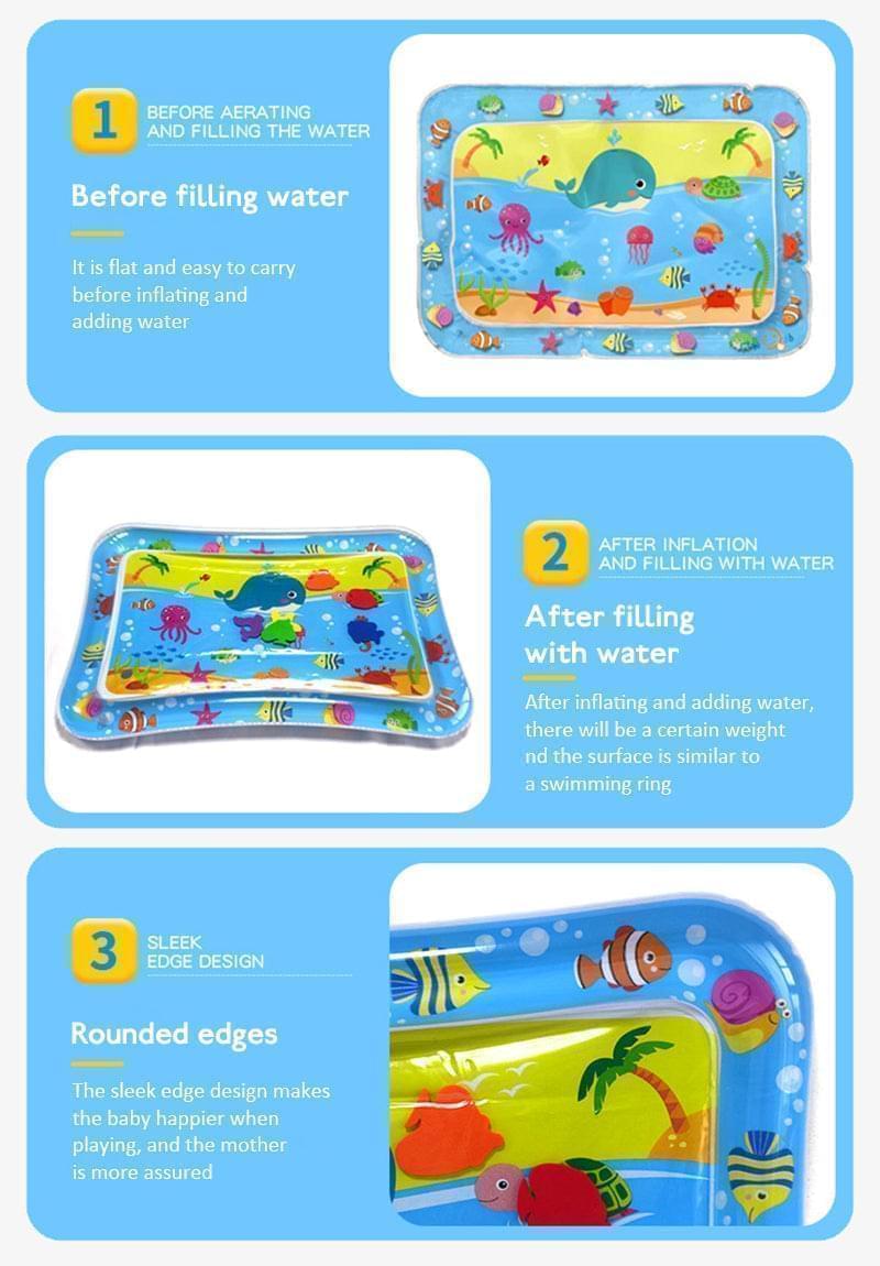 Inflatable Baby Water Game Play Mat