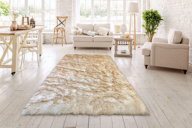 Faux Sheepskin Super Soft, Center Piece ( Rectangle )