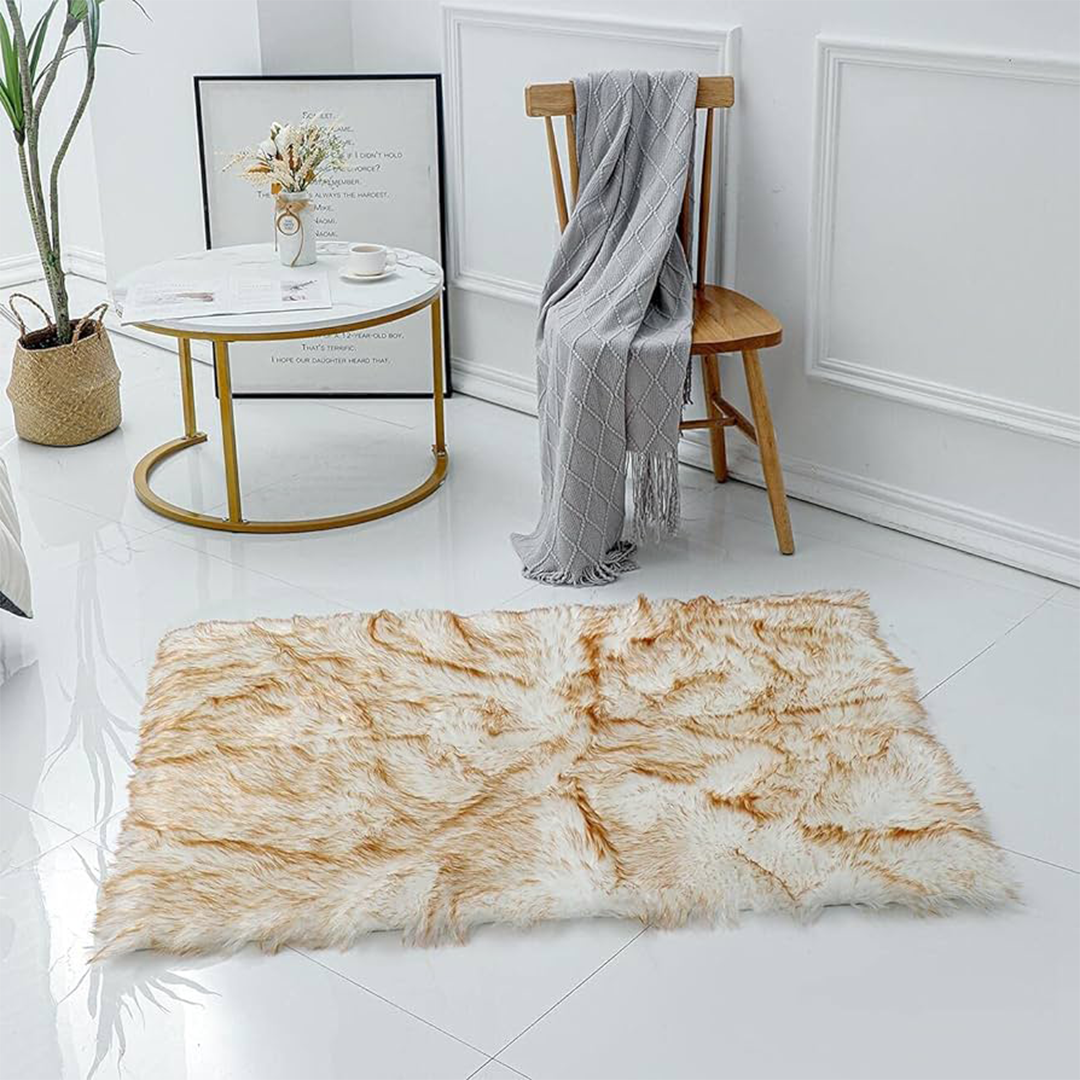 Faux Sheepskin Super Soft, Center Piece ( Rectangle )