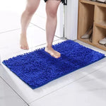 Microfiber anti Slip Bath Mat- Royal Blue