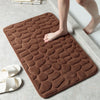 Cobblestone water Absorbent Floor Mat Non-Slip Foot Mat