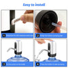 Wireless Smart Electric Water Pump Dispenser Bottle Portable Beverage Suction Automatic Suction Pump for Home Travel