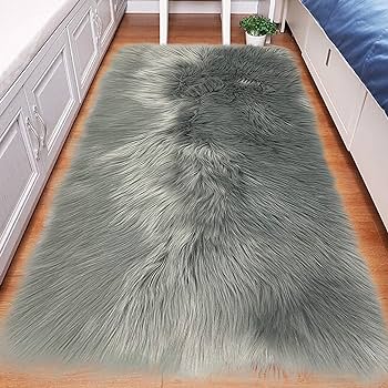 Faux Sheepskin Super Soft, Center Piece ( Rectangle )