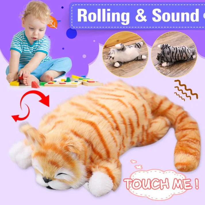 Funny Laughing Cat Fur Toy For Kids